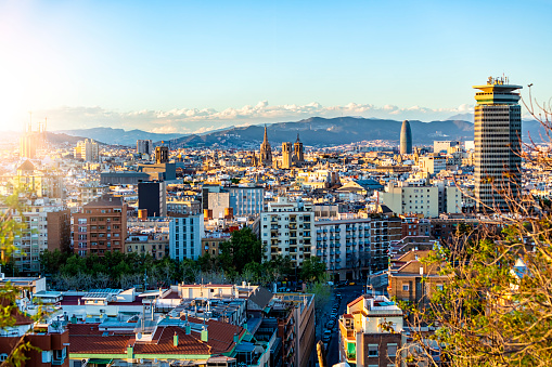 Barcelona Skyline