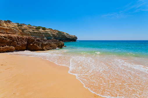 Beautiful beach in Algarve, Portugal