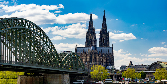Cologne during spring