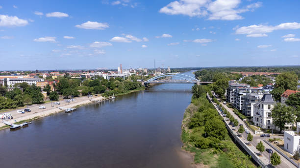istock bridge over the elbe river in the magdeburg city 1495116561