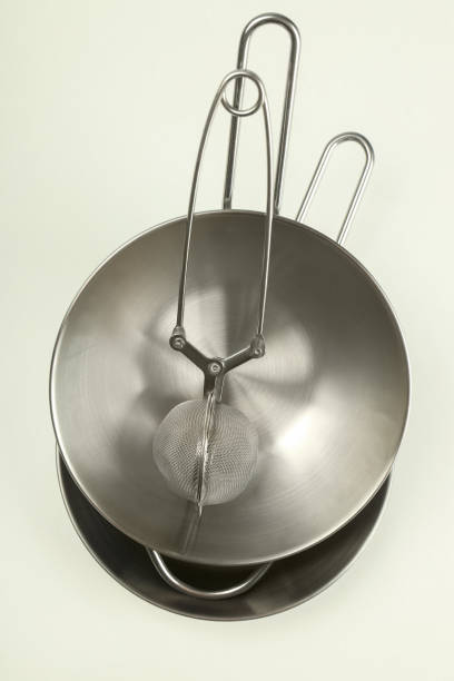 istock Kitchen utensil on white background, top view 1495121533