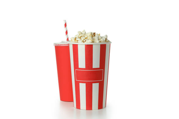 istock Classic cinema food isolated on white background 1495122559