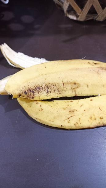 istock banana peel trash lying on the table 1495125075