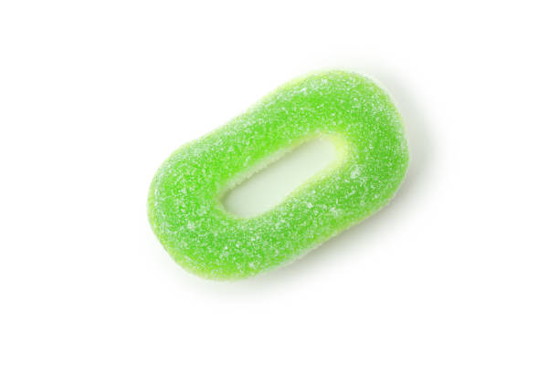 istock Tasty gummy candy isolated on white background 1495142810
