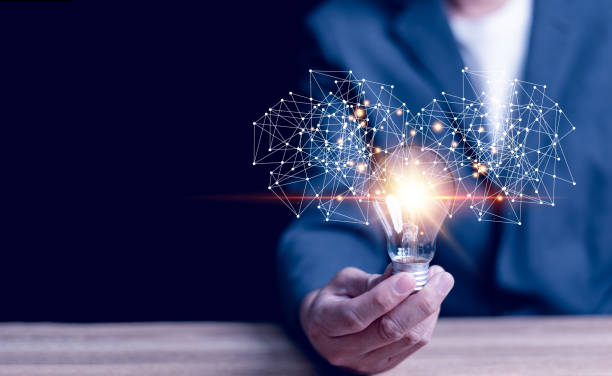 istock Innovation and creative ideas. Ideas for researching new things, inventing, experimenting, and linking knowledge on the Internet network. 1495148951