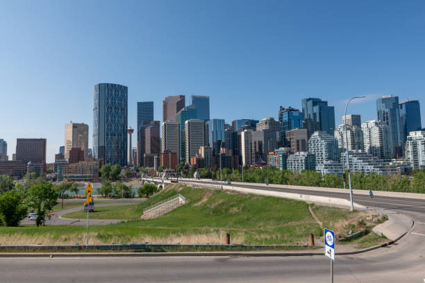 istock Views along Centre St Bridge in Calgary, Alberta 1495170525