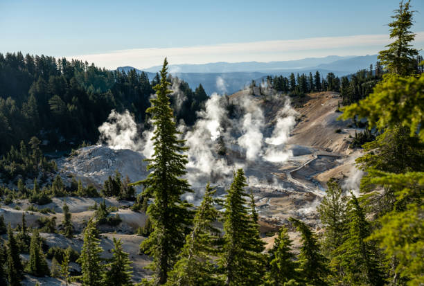 Free Stock Photo of Steam rising in early morning from natural ...