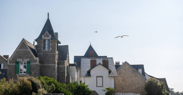 istock Charming town in Britany, France 1495171247