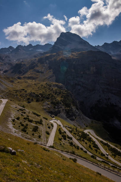 istock Mountain scenic road in Alps 1495173132