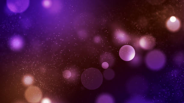 istock Abstract Sweet Dark Shiny Purple Brown Blurry Sharp Circle Bokeh Light And Glitter Sparkles Dust Background 1495176194