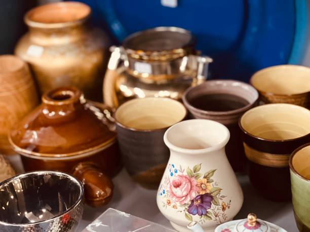 istock Group of vases on a table 1495179735