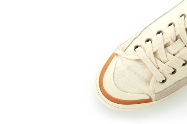 istock One beige sneaker isolated on white background 1495184287