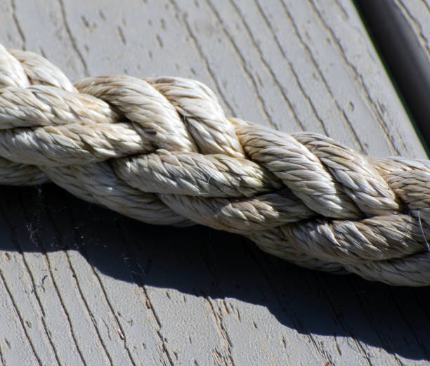 istock Close up of a large rope. 1495190549