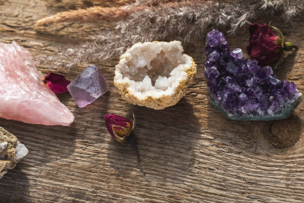 istock Gemstones for esoteric spiritual practice set up 1495191702
