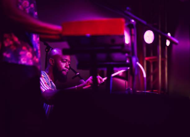 istock Drummer musician performing on stage 1495194739