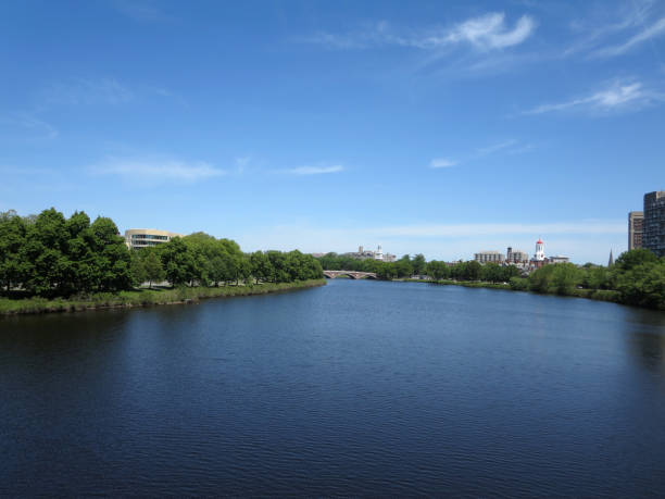 istock Charles River and Bridge near Harvard University in Boston 1495202807
