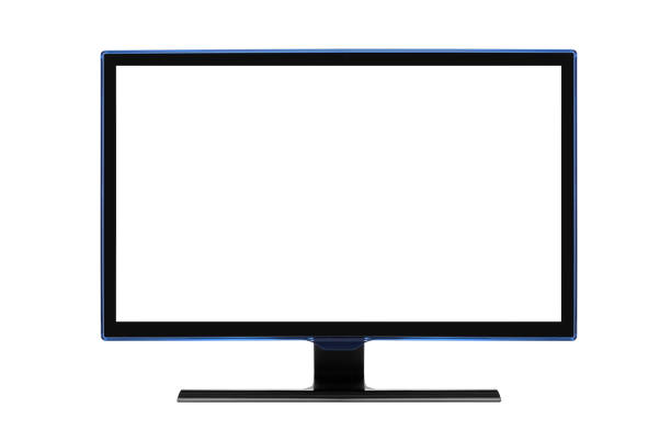 istock Computer monitor isolated on white background 1495213147