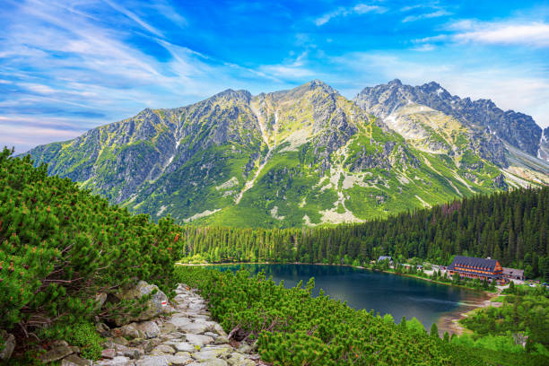 High Tatras, Slovak Republic, Europe. Rocky Mountains in High Tatras. Slovak Republic. Europe high tatras stock pictures, royalty-free photos & images