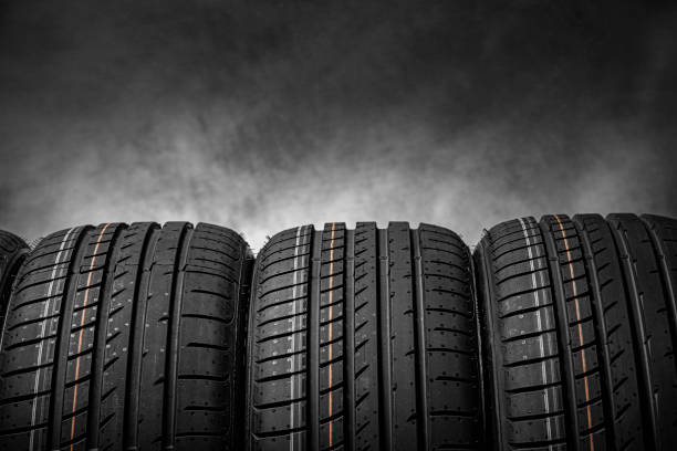 istock Car tire as an abstract background. 1495214455