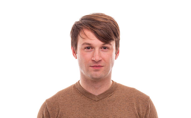 istock Portrait of a man on a white background. 1495216387