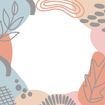 Abstract Vector Frame Shapes Abstract Shapes Vector Frames Stock Illustration - Download Image Now ...