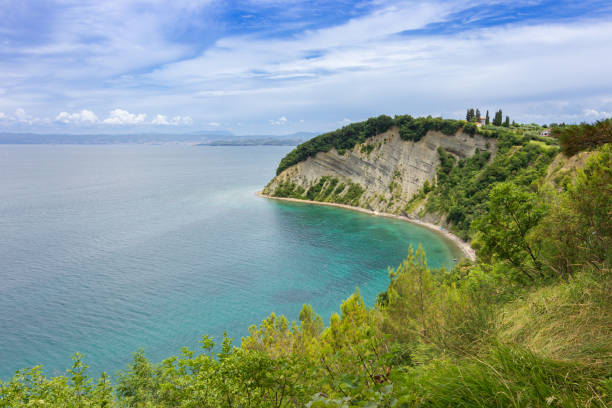 istock Stone beach in Moon bay near Piran (Slovenia) 1495223001