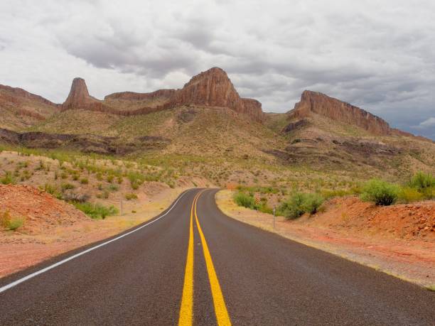 istock Along the Rio Grand on highway 170 through Big Bend Ranch state park 1495223132