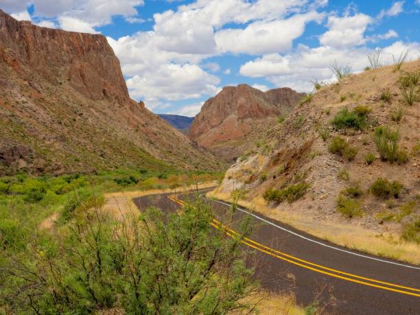 istock Along the Rio Grand on highway 170 through Big Bend Ranch state park 1495223134