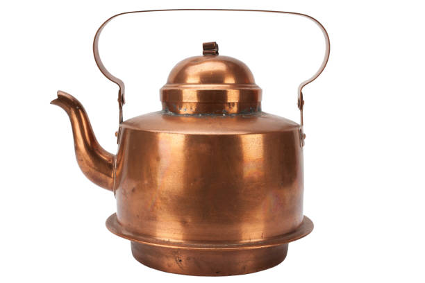 istock Vintage antique copper teapot 1495238119