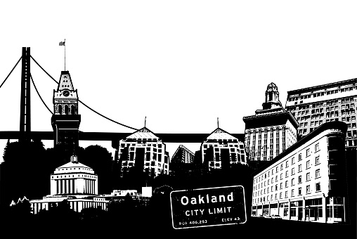 Oakland California Cityscape
