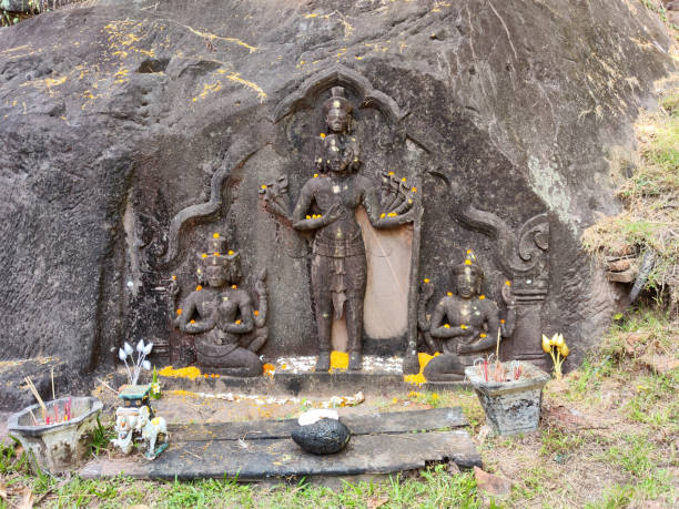istock Offerings at Vat Phou, Champasak, Laos 1495248460
