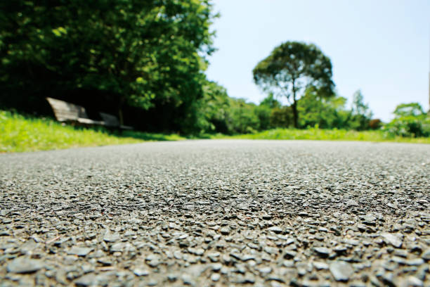 istock beautiful blue sky and asphalt 1495251179