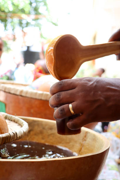 istock African Locally brewed drink in Calabash 1495260941