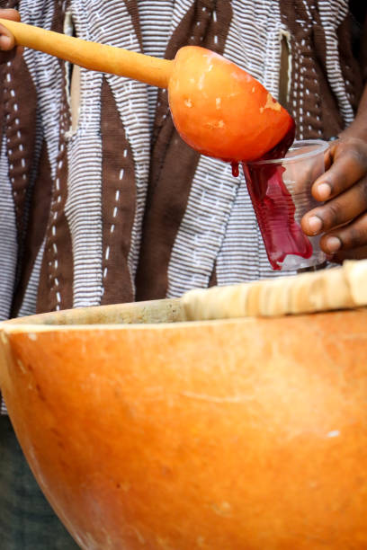 istock African Locally brewed drink in Calabash 1495261004