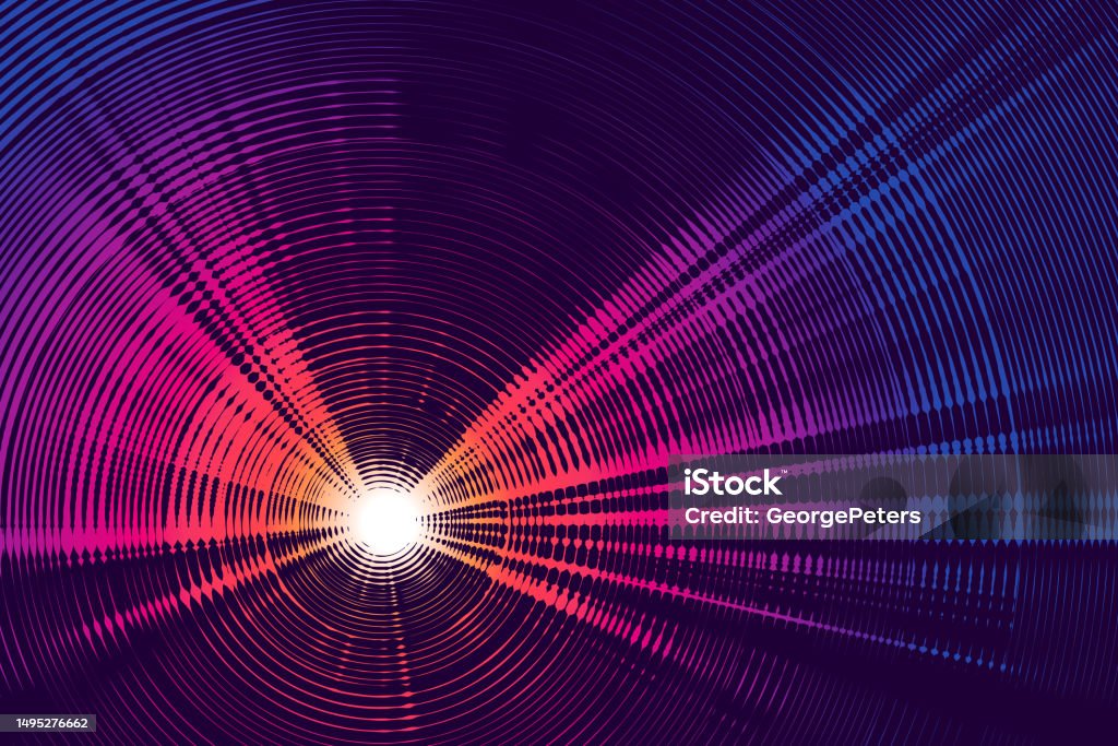 Reality Background Light Augmented Reality Background With Light Beams And Zoom Stock ...