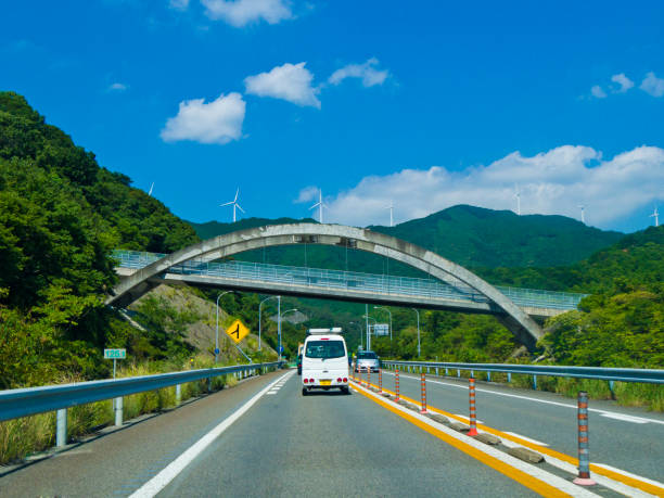 istock Rural road at Wakayama Prefecture, Japan. 1495276765