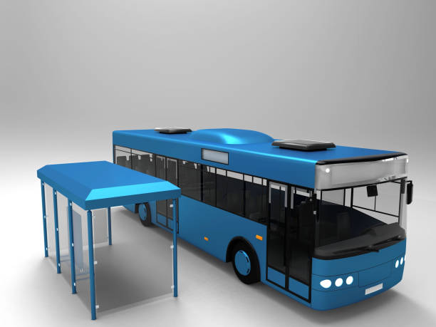 istock the bus and the bus stop 1495286317
