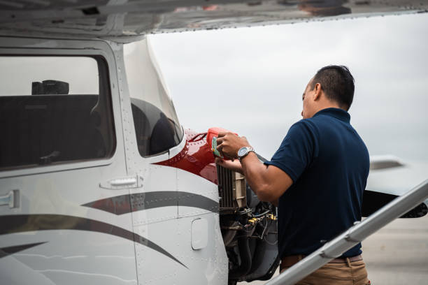 istock A scene unfolds in the aircraft maintenance facility 1495286330