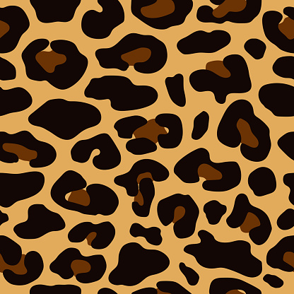 Leopard skin print pattern animal seamless for printing, cutting, and crafts Ideal for mugs, stickers, stencils, web, cover, wall stickers, home decorate and more.