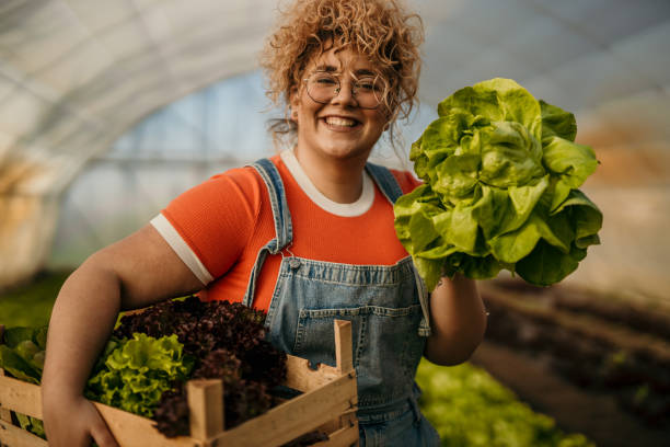 istock Woman working on the farm 1495292737