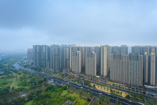 Misty Chengdu City