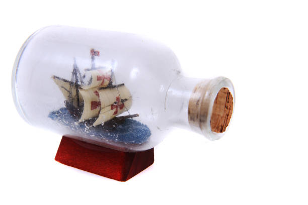 istock small ship in the glass bottle 1495302125