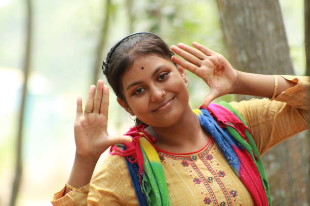 Young Indian Village Girl