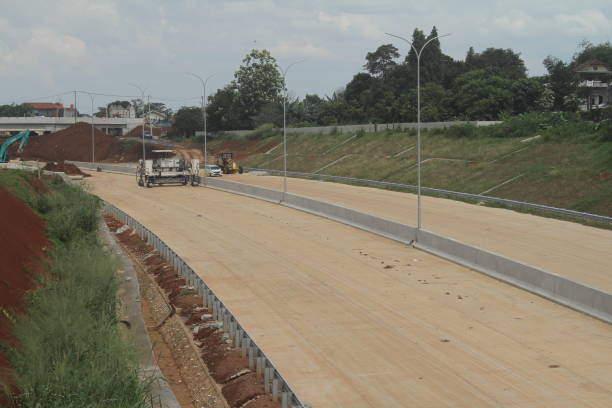 istock building the Depok-Cibitung toll road 1495317985