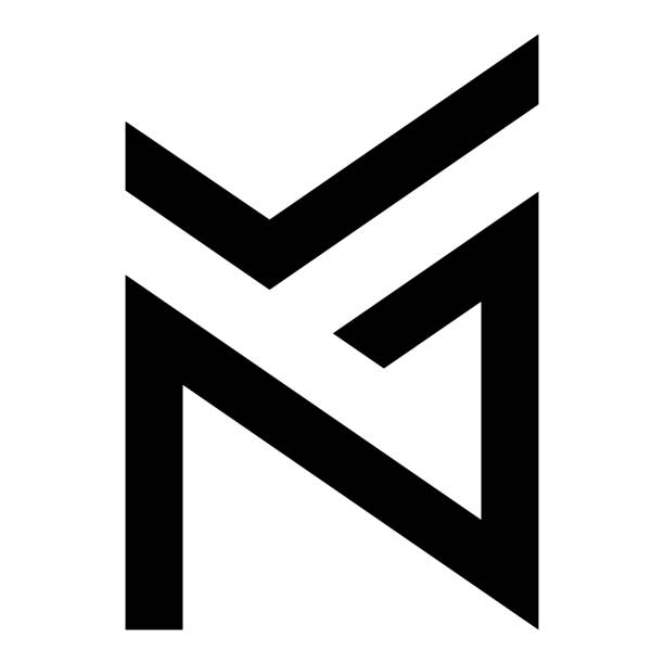 istock Professional Innovative Initial NM logo and MN logo. Letter NM or MN Minimal elegant Monogram. Premium Business Artistic Alphabet symbol and sign 1495319125