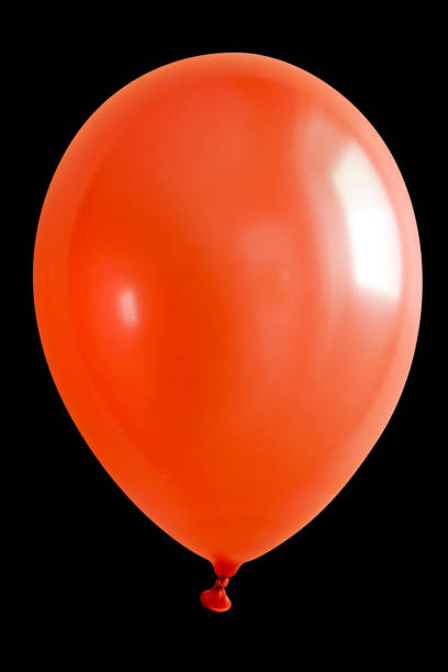 istock Inflatable balloon,  on the black background 1495322078