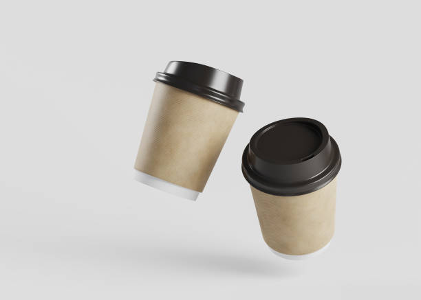 istock white coffee paper cups  on white background 1495329531