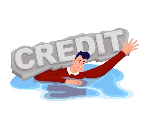 istock Business Person Drowning in Sea Water 1495329596