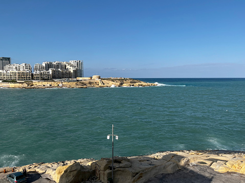 Harbor view from Valetta in Malta