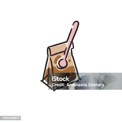 istock Hand drawn vector abstract graphic doodle simple minimalistic line illustrations collection with brewing coffee,preparing coffee drinks. Coffee vector drawing icon isolated.Coffee shop design concept. 1495360871